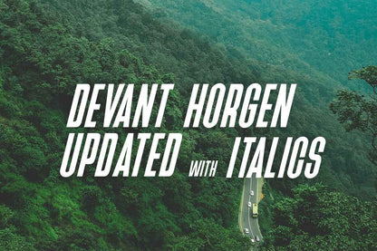 Devant Horgen - Modern Typeface V3.0
