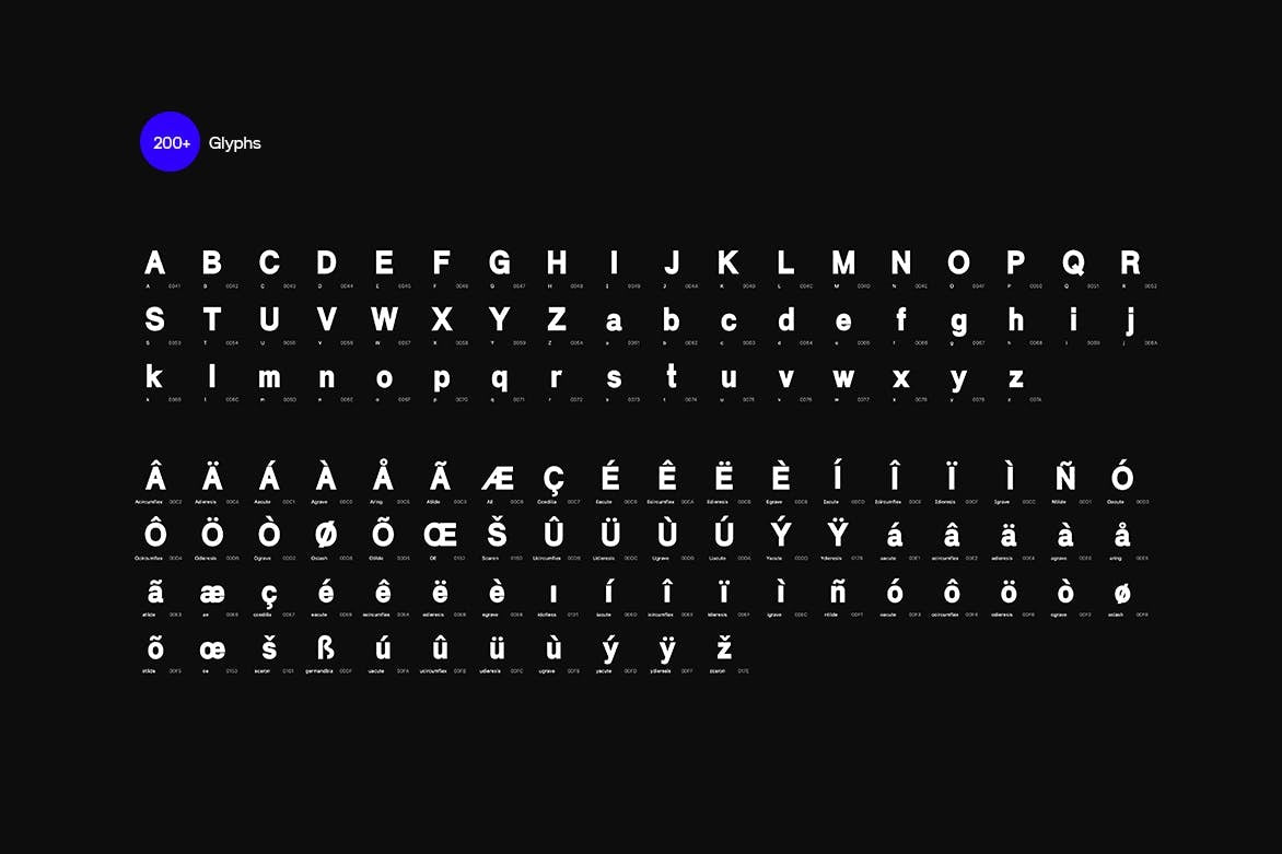 Xenon Nue - A premium sans-serif font family