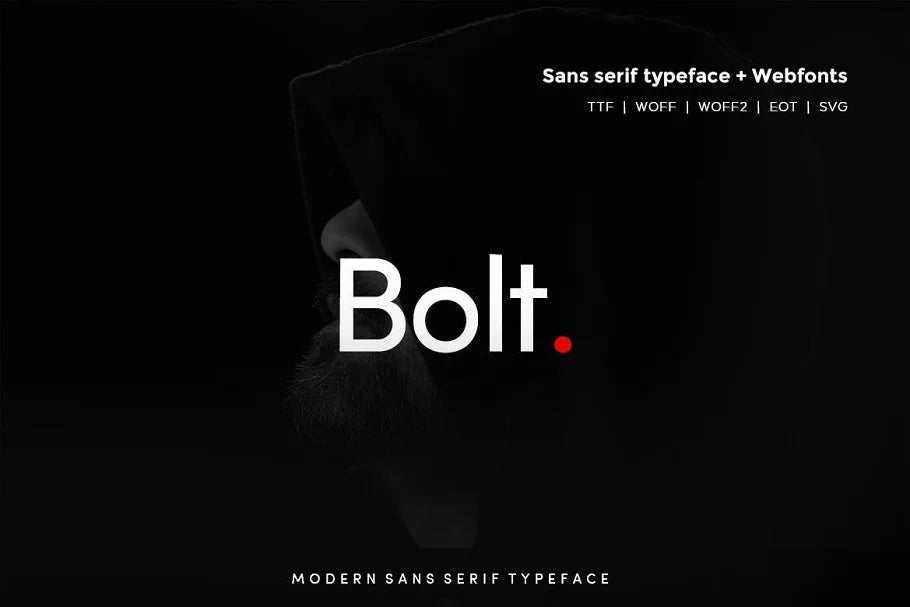 Bolt Sans - Modern Typeface