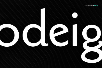 Modern logo font