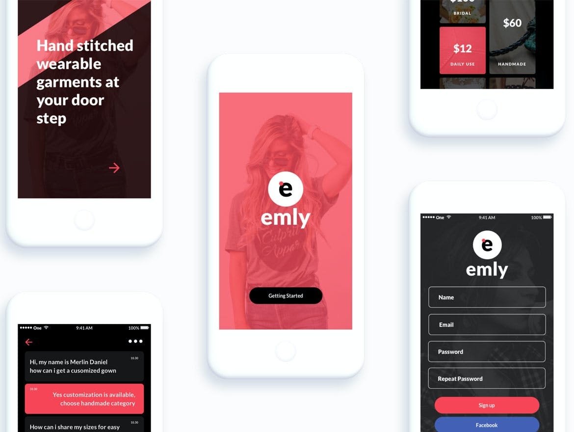 Emly Creative Shopping App