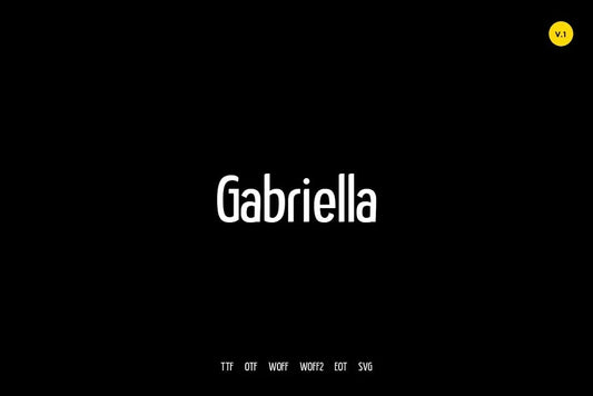 Gabriella - Modern Typeface
