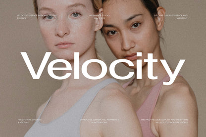 Velocity – Premium Sans-Serif-Schriftart 