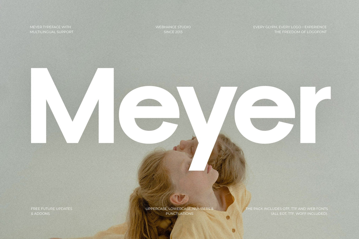 Meyer - Modern Sans-Serif Font family