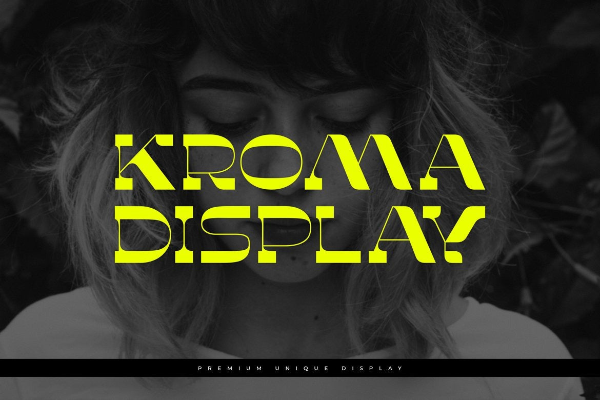 kroma logo font