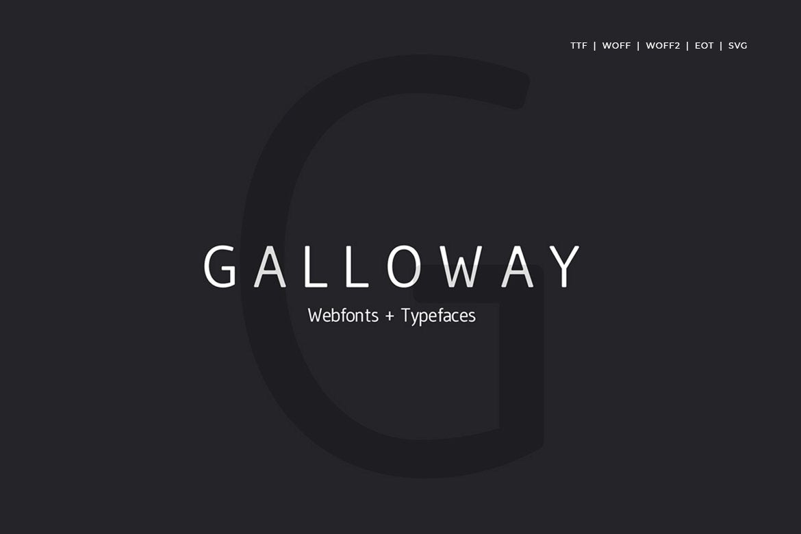 Modern Typeface free