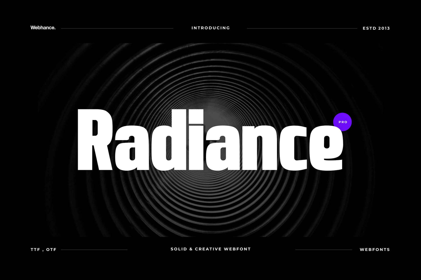 Radiance - Modern Sans-Serif Font