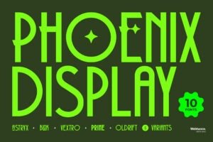 Phoenix Display Font