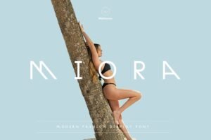 Miora Font Family — Modern Display